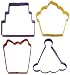 Wilton 2308-0909 Party Cookie Cutter Set, Set of 4-Discontinued By Manufacturer