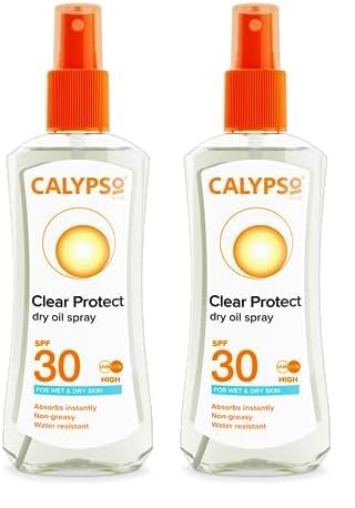 Calypso Dry Oil Wet Skin with SP30 (Pack of 2)