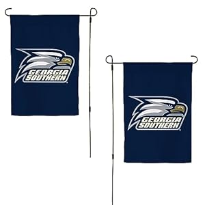 Georgia Southern University Garden Flag GSU Eagles Banner 100% Polyester (Design A)