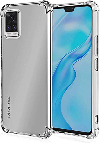SmartPoint Bumper Transparent (Drop Protection) with Anti Dust Plugs Shockproof Slim Back Cover Case for vivo V20 (B08TMPMJY5) Amazon Price History, Amazon Price Tracker