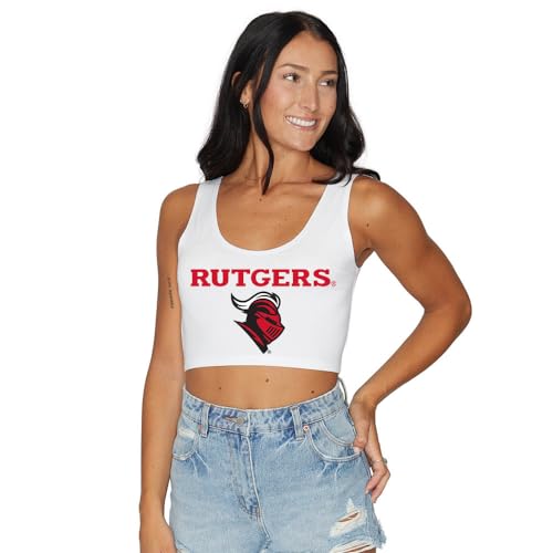 Image of Lojobands Women's College Gameday Outfit Tank Top Tailgate Crop Top One Size Fits Most