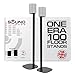 One / ERA100 Floor Stand Twin Pack (2pcs), Black | Compatible with Sonos One, Gen 2, Play:1, SL | Future-Proof Design Also Compatible with ERA 100, Designed by Sound Bass UK. Double, Pair