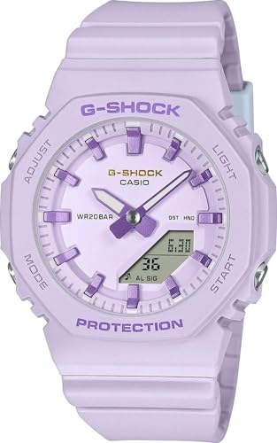 Casio Reloj Análogico-Digital para Mujer'S de Cuarzo con Correa en Plástico GMA-P2125W-6AER
