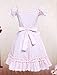 Hugme Cotton Pink Lace Short Sleeves Cosplay Lolita Dress
