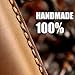 Car Smart Key Fob Shell Accessories Keyless Entry Remote Control Attachment，for Audi A1 A3 8V A4 B8 B9 A5 A6 C7 A7 A8 Q3 Q5 Q7 S4 S6 S7 S8 R8 TT (Brown)