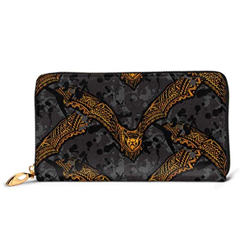 Preisvergleich Produktbild JHGFG Mode Handtasche Reißverschluss Geldbörse Halloween mit verzierten Vampir Telefon Clutch Geldbörse Abendkupplung Blocking Leder Brieftasche Multi Card Organizer