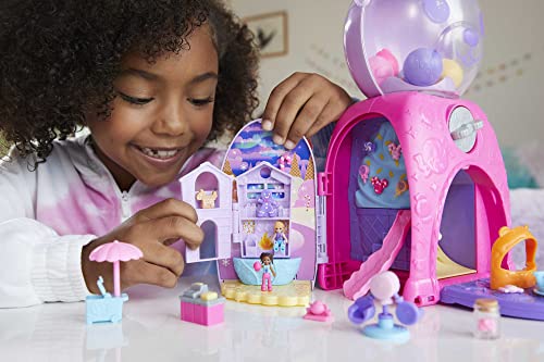 Polly Pocket Travel Toy, Gumball Bear Playset with 2 Micro Dolls & 26 Surprise Accessories, Animal Toy Compact by Polly Pocket - Image 2