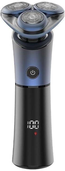GeRRiT Electric Razor for Men Mens Electric Shaver 3D Floating Blade Washable Type-C Rechargeable Razor Waterproof Digital Display