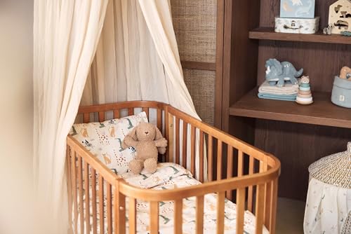 Miniatura 5 de Jollein Set De Ropa De Cama Infantil, 100 X 140 Cm, 100 Algodón, Certificado Öko-Tex, Con Funda De Almohada, 2 Piezas