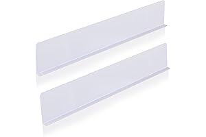 Gutter Valley Splash Guards with 20 Screws - 2 Pcs 24 Inches...