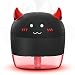 ALLYAG Ultrasonic Cool Mist Humidifier | Quiet Operation | 7 Color Night Light | Adjustable Mist Output | Timing Auto Shut-Off | Portable Air Vaporizer Humidifier Small Devil Design for Kids Babies