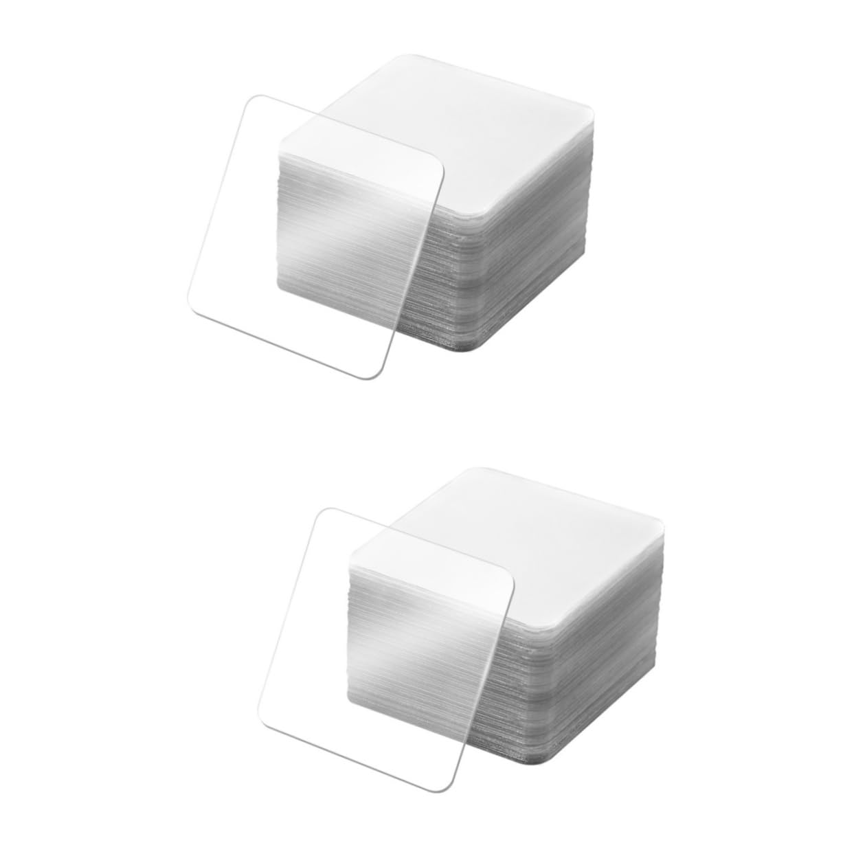 Artibetter 2 Set Nastro Biadesivo Adesivo Resistente Per Facile Applicare E Rimuovere Multifunzione Per Decorazioni E Fissaggio Forature 100 Pezzi*2
