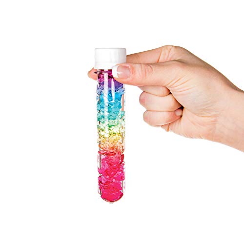 Steve Spangler's Large Plastic Test Tubes with Caps, Test Tubes for Kids, 120 Pack - Thumbnail 4