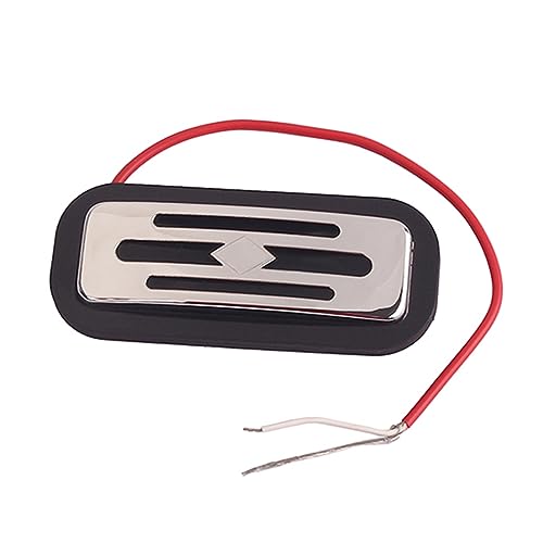 SUPVOX Chrome Frame Guitar Pickups Gml13 Bass Humbucker Bread Shape High Conductivity Wire