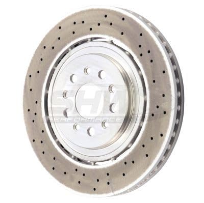 SHW Performance MFX41561 2x Disque de frein Avant Ø360mm Épaisseur: 32mm perforé ventilé de l'intérieur disque de frein à deux pièces Compatible avec MASERATI GHIBLI III M157 Quattroporte VI