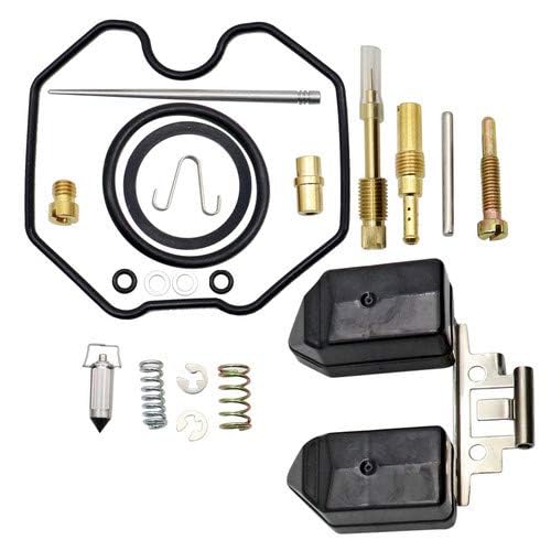 Image of SecosAutoparts Carburetor Rebuild Kit, Fit for Honda XR100 1981-1984, CRF100F 2004-2007, XR100R 1995-2003, XL100S 1979-1985, XL125S 1979-1985, XR200R 1986-1997, XR200 1980-1984