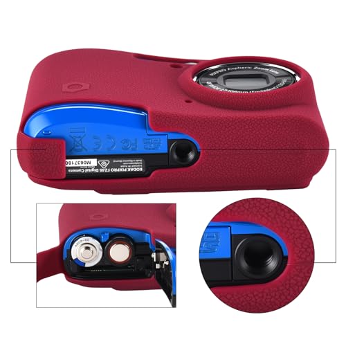 Funda protectora de silicona para cámara KODAK PIXPRO FZ45 miniatura 6