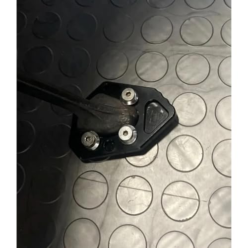 Support latéral moto K1200S idéal pour sécuriser vos arrêts en roadtrip