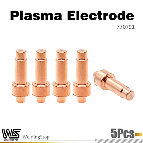 Electrodo de corte por plasma 770791 repuesto compatible con soplete Hobart 6