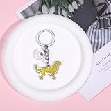 Zoom IMG-2 wewaysmile portachiavi cane in metallo Zoom IMG-2 wewaysmile portachiavi cane in metallo