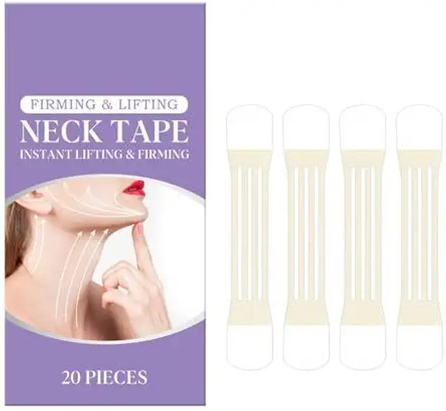 Cinta Levantamiento Cuello 20PCS - Lifting Cuello Precio - Reafirmante Instantáneo