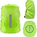 JTJIYN Reflective Waterproof Backpack Rain Cover Outdoor Sport Cycling Night Safety Light Raincover Case Bag for Hiking Camping for Hiking, Camping, Traveling(Black 65-75L)