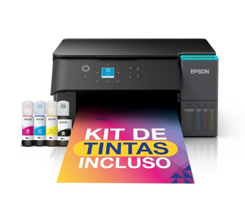Multifuncional Epson EcoTank L4360, imprime frente e verso automático, Wi-Fi