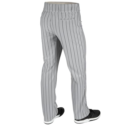 CHAMPRO Men's Triple Crown |0 Open Bottom Baseball Pants Pinstripes
