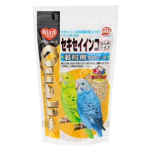 Amazon | クオリス セキセイインコ若鳥用グロース 400g×6袋 鳥