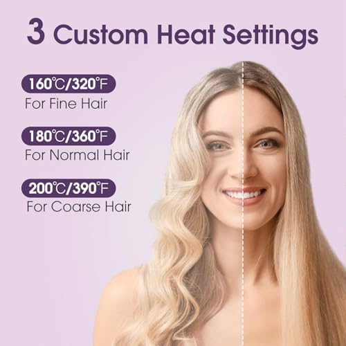 Go Brush Pro, Cordless Hair Straightener Brush, for Hairs Styling,Rechargeable Heated Styling Brushes for Travel &Daily - 4