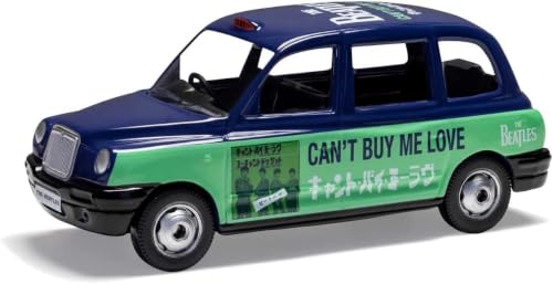 Corgi Diecast Model Cars – CC85935 The Beatles, London Taxi – ‘Can’t Buy Me Love’ – 1:36 Pre-Built Model Vehicles Toy, Classic Metal Die Cast Collectible, Auto Toys Models for Adults – Yellow - Les Beatles, Paul McCartney, John Lennon, RIngo Starr, George Harrison Corgi Diecast Model Cars - CC85935 The Beatles, London Taxi - 'Can't Buy Me Love' - 1:36 Pre-Built Model Vehicles Toy, Classic Metal Die Cast Collectible, Auto Toys Models for Adults - Yellow