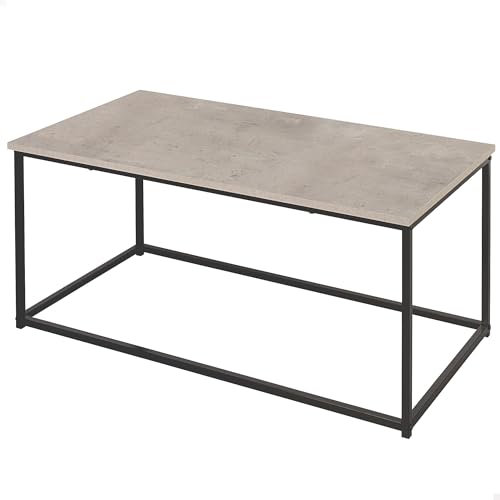 AKTIVE Max Home 18514 Side Table 90 x 48 x 40 cm, Maximum Weight Capacity 20 kg, Cement Effect, Coffee Tables, for Living Room, Dining Room, Office