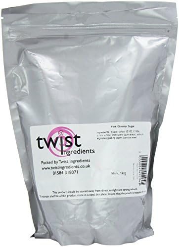 Sugar Pink (1kg) by Twist Ingredients