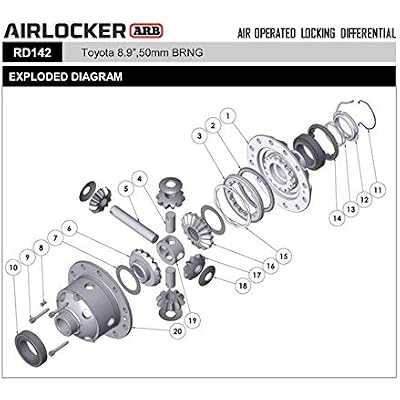 ARB RD142 Air Locking Differential
