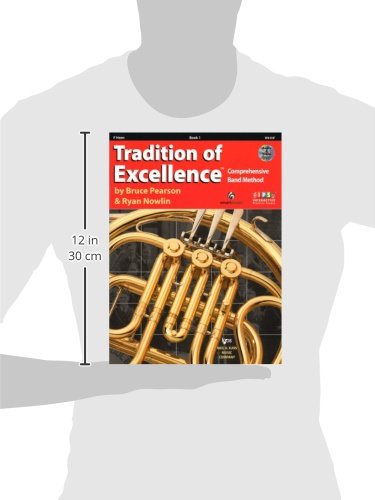 image for Kjos Music Company W61HF - Tradition of Excellence Book 1 - F Horn