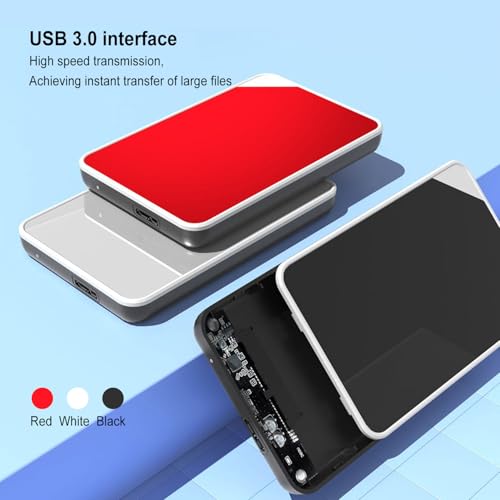 Caja externa para disco 2.5" USB 3.0 a SATA III tool-free miniatura 4