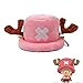 One Piece Tony Tony Chopper Cosplay Cute Anime Peluche Cappello disponibile in quattro colori (marrone)