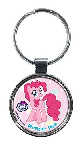 Ata-Boy My Little Pony Pinkie Pie 1.5\" Fob Keychain for Keys, Backpack Pulls and More