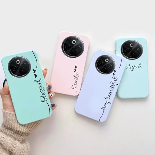 Image of COLORflow Back Cover Compatible with Vivo T4 5G / Y300 Pro 5G / iQOO Z10 5G | Solid Color Customized Back Cover Compatible with Vivo T4 5G / Y300 Pro 5G / iQOO Z10 5G