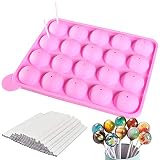 [El paquete incluye]: 1 molde de paleta emergente de 20 compartimentos, 20 palitos de papel de paleta. El tamaño de la bandeja es de 22,5 x 18 x 3 cm y el diámetro de la bola es de 3 cm.