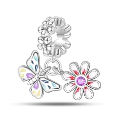 Butterfly Flower Charm