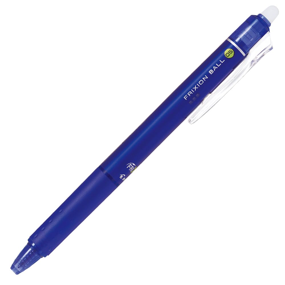 Amazon.com : Pilot Frixion Ball Knock 05 Ballpoint Pen, Blue (LFBK