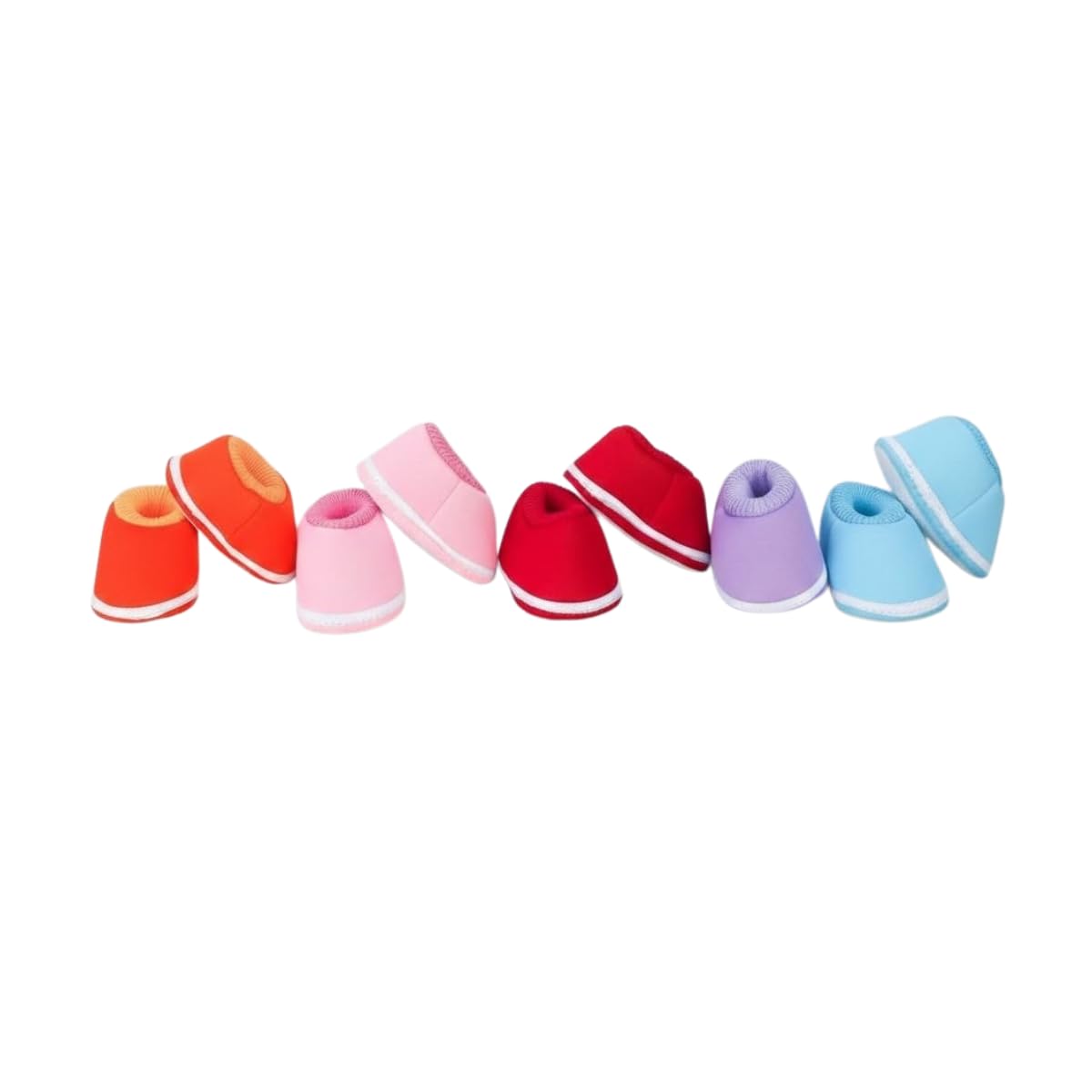Baby Booties for Newborn Baby Boys & Girls | Soft Cotton Anti-Slip Booties | Pack of 6 Pairs | Comfortable Lightweight Infant Shoes-image-15
