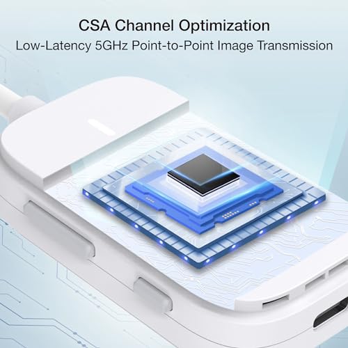 Image of EZCast Wireless HDMI Transmitter & Receiver, 1080P 60Hz, Screen Mirroring and Extending for Laptop /PC /Tablet, 30m Range