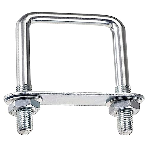 U-Bolts M10 U bolts 120mmx160mm M10 U bolts square stainless steel with Nut Frame Plate Washer U bolts for Pipe fixing Car Ships 1pc (M10 120x160mm)