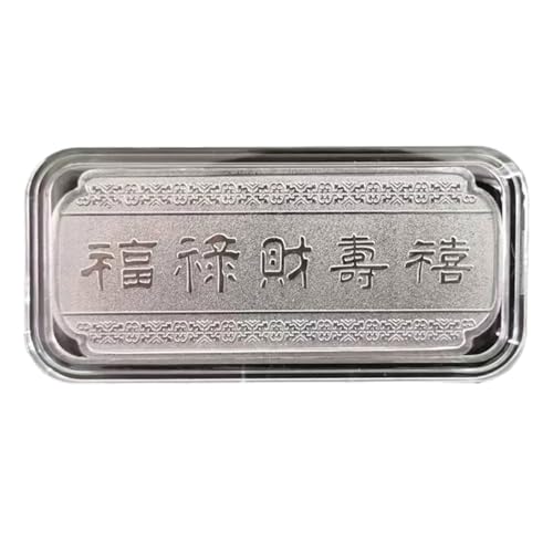 Preisvergleich Produktbild Fogun 2024 Chinesische Versilberte Sammlermünze Versilberter Münzmetall Silberbarren Mit Dynamischem Drachen Drachen Sammler Silberbarren