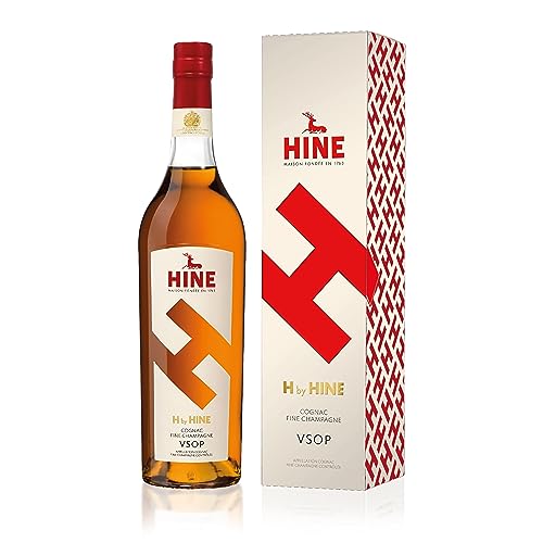 H By Hine Fine Champagne Cognac Amazon Exclusive 70cl Gift Box Lively & Elegant Fine VSOP Cognac Ideal For Cocktails Or Served Neat Vivacious Nose & Delicate Palate Young & Original Brandy 40% ABV