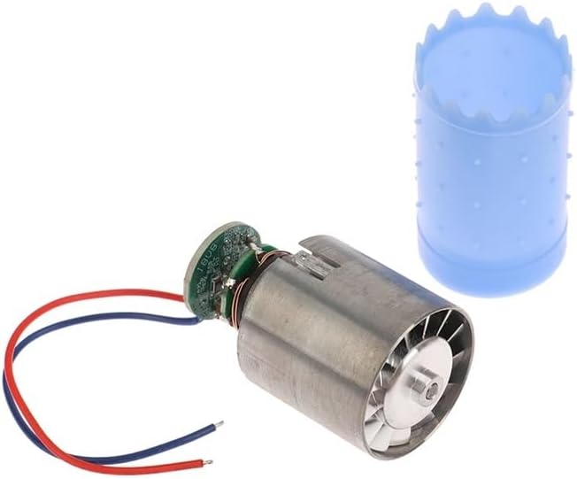 Brushless Electronic Starter 100W 100000RPM High-Speed CNC Metal Impeller Ducted Fan 12V Stepless Speed Regulation 3.3 * 5cm