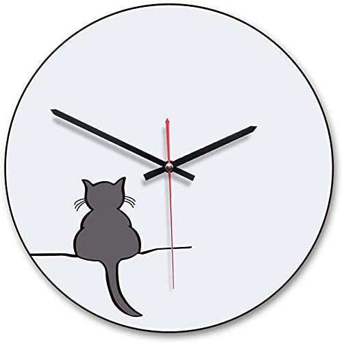 Horloge murale enfant oie silencieuse pour une nuit paisible