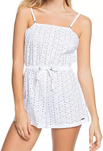 Roxy Young Women's Angels Song Romper Bright White S